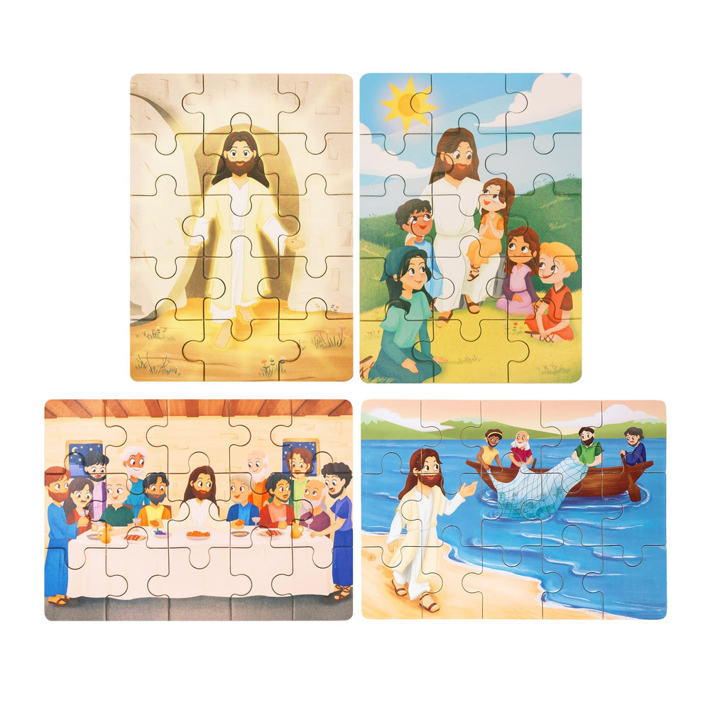 Peyo Pals Bible Puzzles: Jesus and the Children spark preschool faith play
