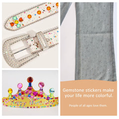PFPNEZR rhinestone sticker adds sparkle to projects