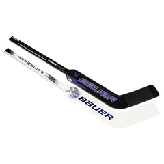 PG Sports Bauer Mystery Mini Stick goalie left-curve, 18-inch plastic design for knee hockey and display