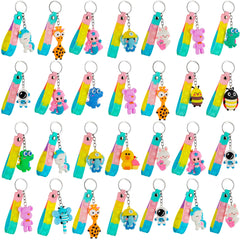 PGPBW 28pack colorful fidget set is safe silicone for kids.