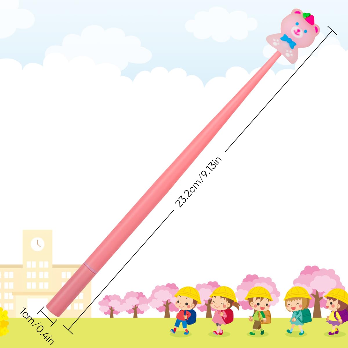 PGPBW Squishy Pens bobblehead design creates satisfying fidget moments