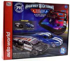 PH Premium Hobbies Auto World Mustang vs Viper cars ready for action-packed HO racing.