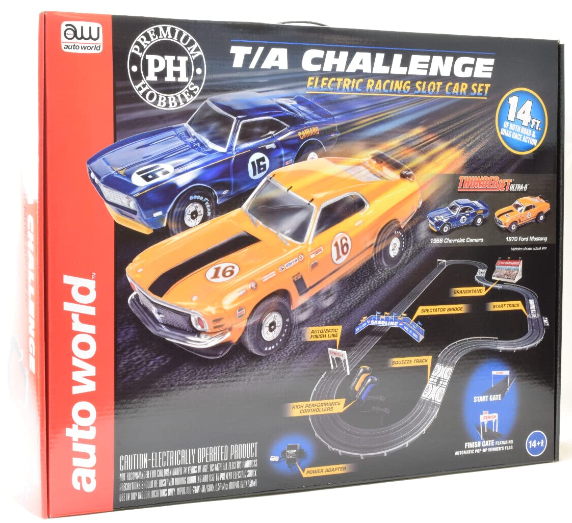 PH Premium Hobbies CP7973 Thunderjet Ultra G Camaro close-up for immersive racing.
