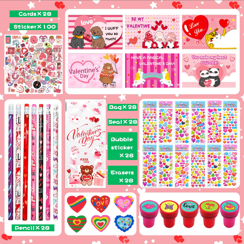 Phaorui heart foam stickers close-up for expressive Valentine crafts and class decorations