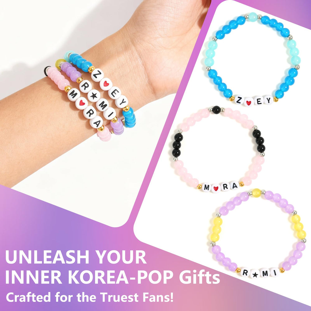 Phask Korea-Pop bracelets colorful beads detail for vibrant styling options