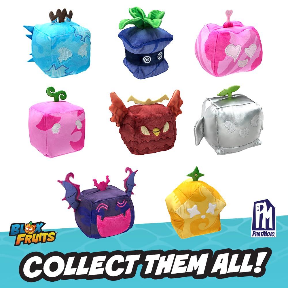 PhatMojo BLOX Fruits packaging, compact 2-pack ideal for shelf display.