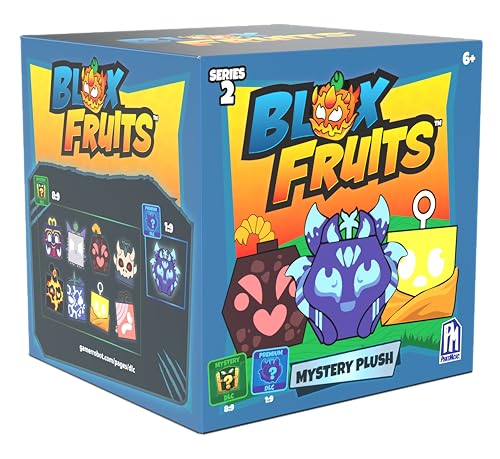 PhatMojo Blox Fruits plush surprise collectible adds whimsy to kids' bedrooms and playtime.
