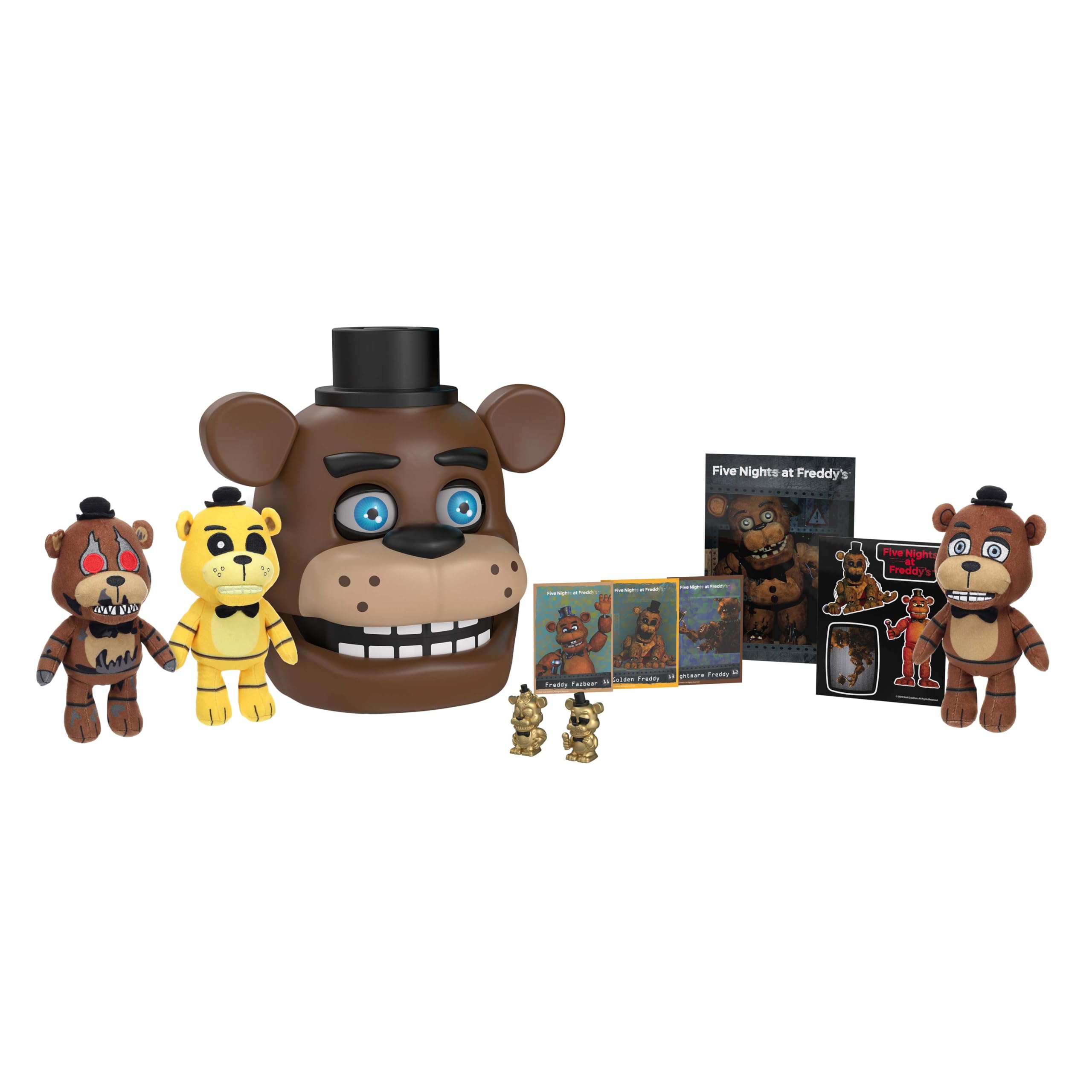 PhatMojo Freddy animatronic bundle case with lights, ideal for eye-catching shelves