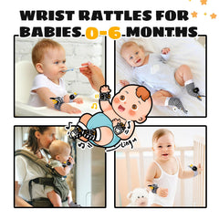 PHEZAPA gift-ready baby toys for boys and girls 0-6 months.
