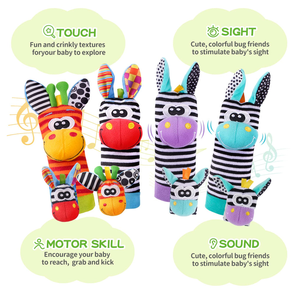 PHEZAPA non-toxic cotton-polyester materials ensure gentle play and safety for babies