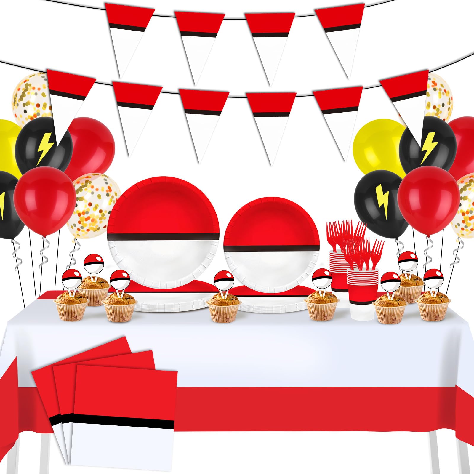 Phiemate cartoon party kit full set for a cohesive birthday celebration
