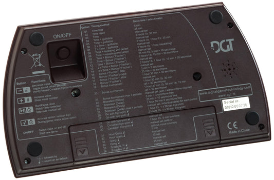 Philos DGT2010 clock with multi color display supports versatile games.