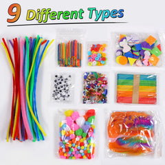Phinus pipe cleaners for flexible sculptures and crafts