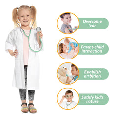 Phobby flashlight adds realistic lighting for doctor role play scenarios