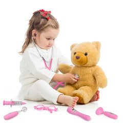 Phobby pink kit glasses provide a realistic accessory for role play.