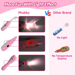 Phobby medical bag open showing eight-piece set for playtime.