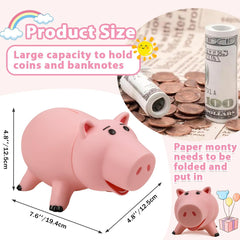 PHOCAS Hamm piggy bank durable material shown for active kids and long-lasting savings