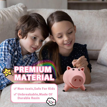 PHOCAS Hamm piggy bank educational use image, teaches saving through play
