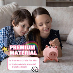 PHOCAS Hamm piggy bank educational use image, teaches saving through play