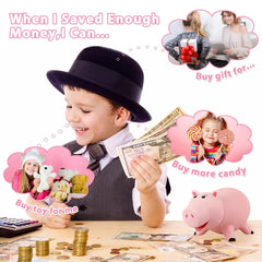 PHOCAS Hamm piggy bank desk-size image, fits on a study surface