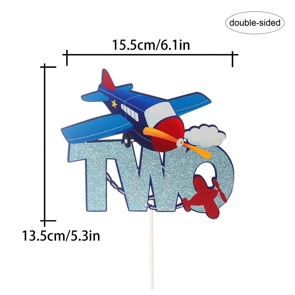 PHOHUI Have A Nice Time aircraft topper pre-pasted sticks for easy setup