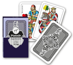 PIATNIK Doppeldeutsche playing cards for classic games and Austrian craftsmanship.