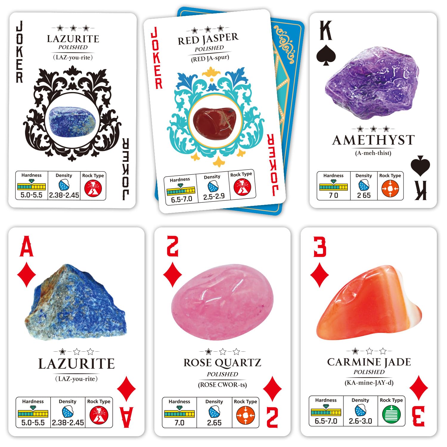 PIBEX game cards for engaging identification and learning.