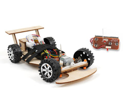Pica Toys F1 RC car kit being assembled to boost STEM learning.