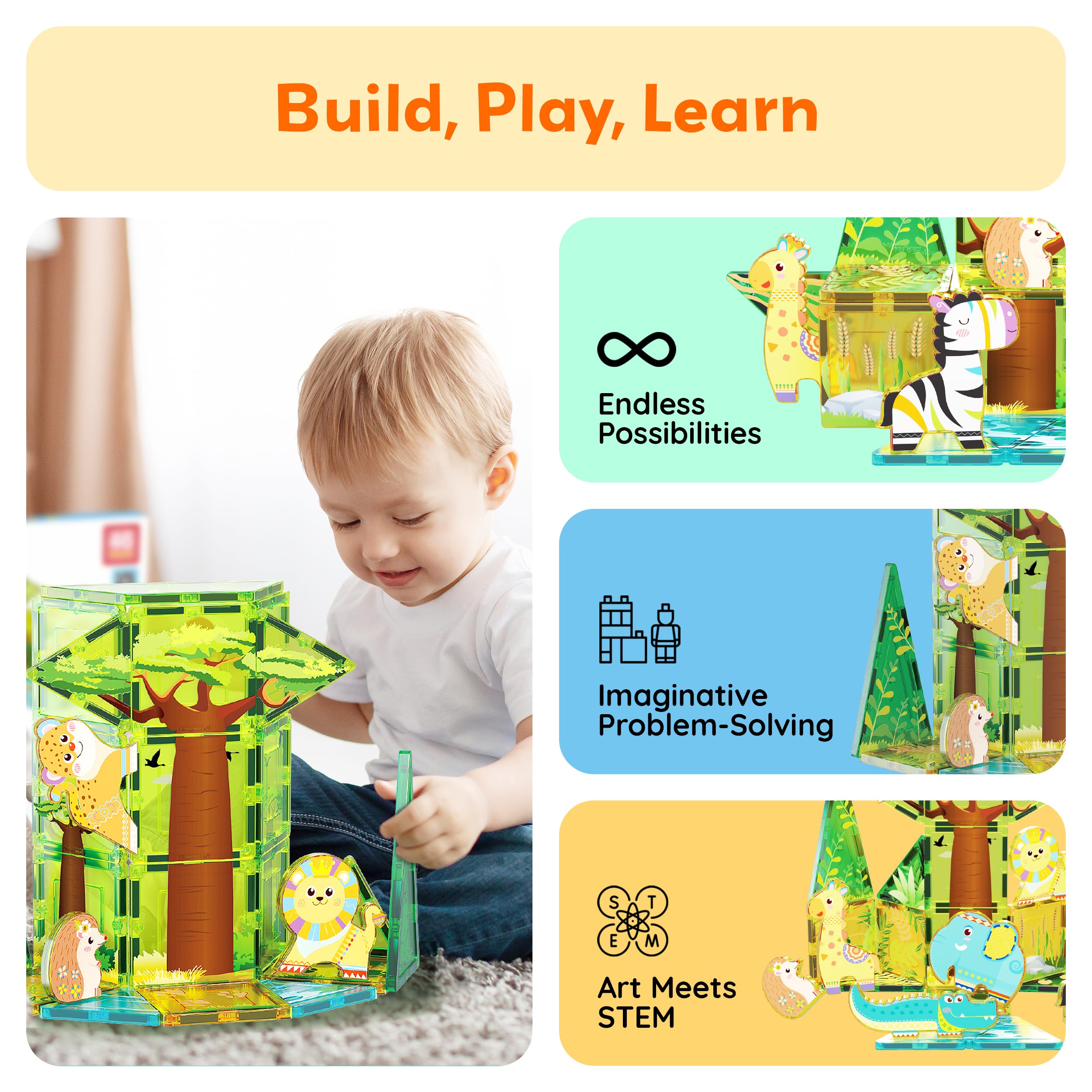 PicassoTiles building-components: colorful add-ons spark architectural creativity