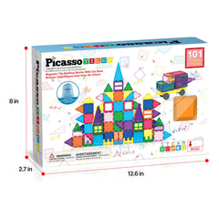 PicassoTiles classroom and group play-ready set for learning.