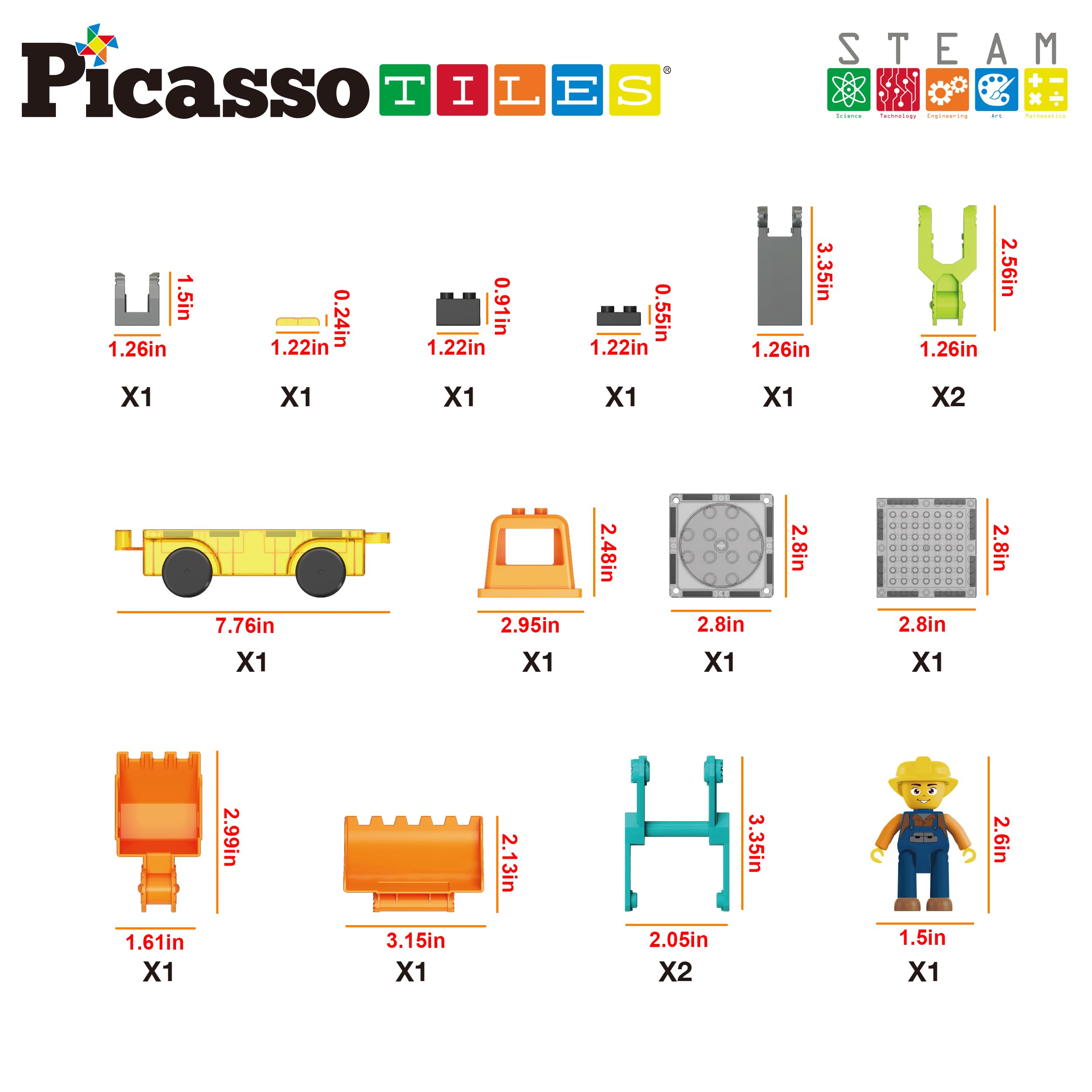 PicassoTiles compact set, travel-friendly package for quick creative moments.