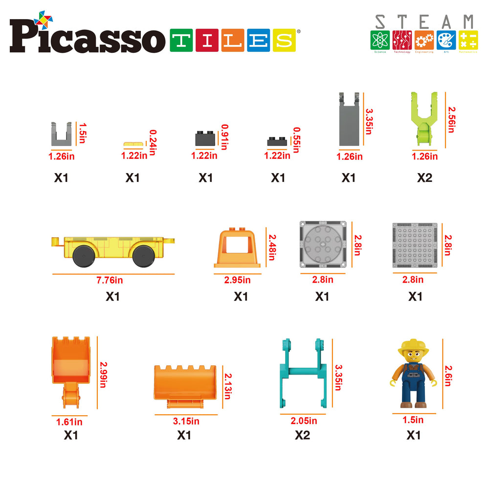 PicassoTiles compact set, travel-friendly package for quick creative moments.