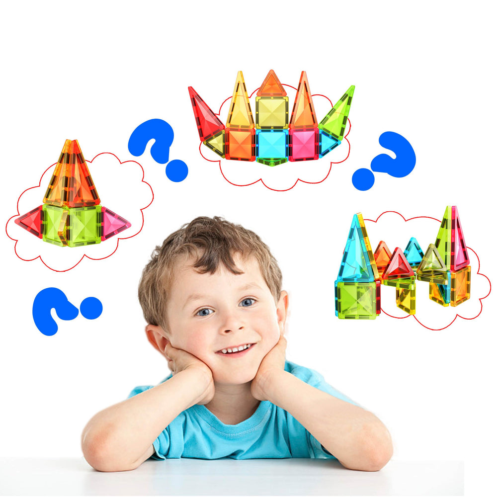 PicassoTiles open-ended design fuels imaginative problem solving.