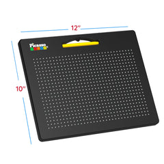 PicassoTiles four-board alphabet and numbers panel supports early literacy and number skills.