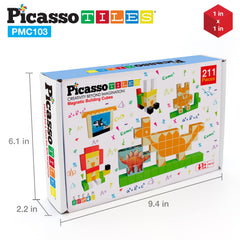 PicassoTiles non-toxic materials ensure safe play for kids 3+