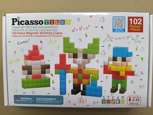 PicassoTiles submarine idea card for guided play and imagination.