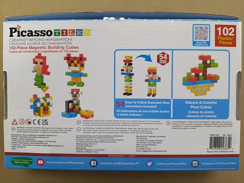 PicassoTiles truck idea card for early engineering exploration.