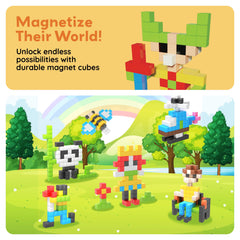 PicassoTiles non-toxic materials ensure safe collaborative play.