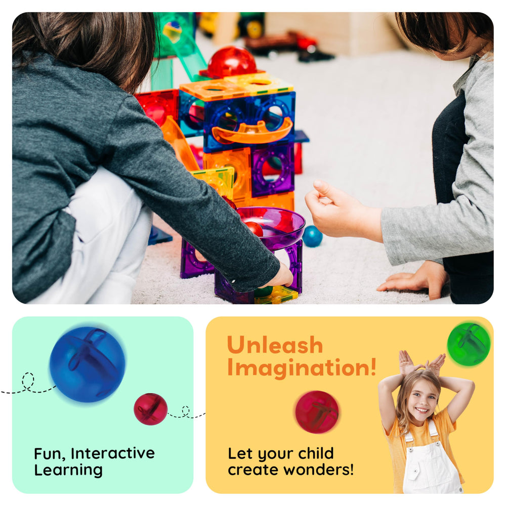 PicassoTiles racing-track-tiles invite rapid play and sequencing practice.