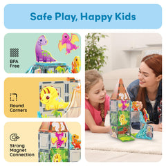 PicassoTiles safety-bpa-free: child-safe design with rounded edges for worry-free play.