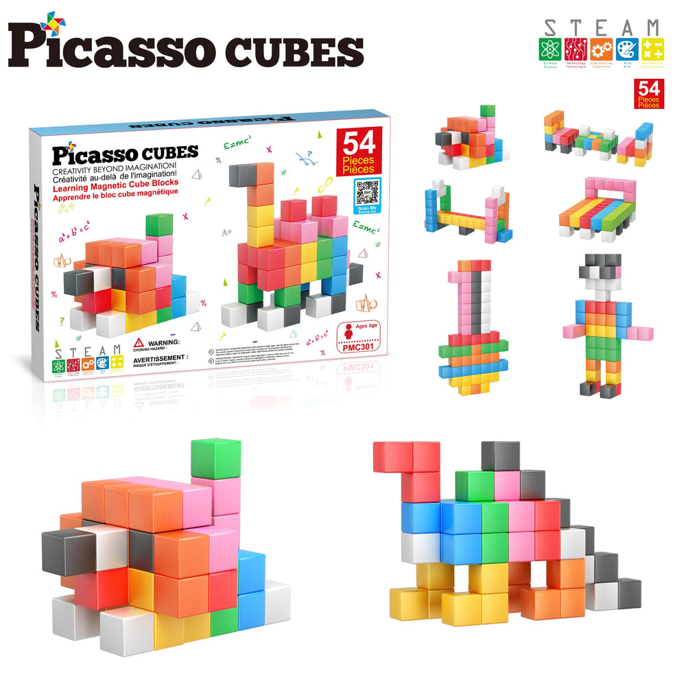 PicassoTiles BPA-free safe materials suitable for ages 3 to 99.