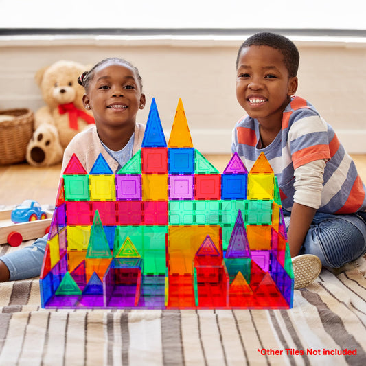 PicassoTiles stabilizer base plate supports enduring, stable constructions.