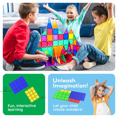 Supports easy integration with other PicassoTiles magnets for bigger builds.