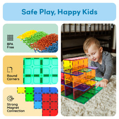 BPA-free and non-toxic construction keeps playtime safe.