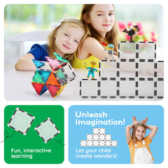 PicassoTiles STEM-friendly play: geometry, magnetism and 3D thinking through open-ended exploration