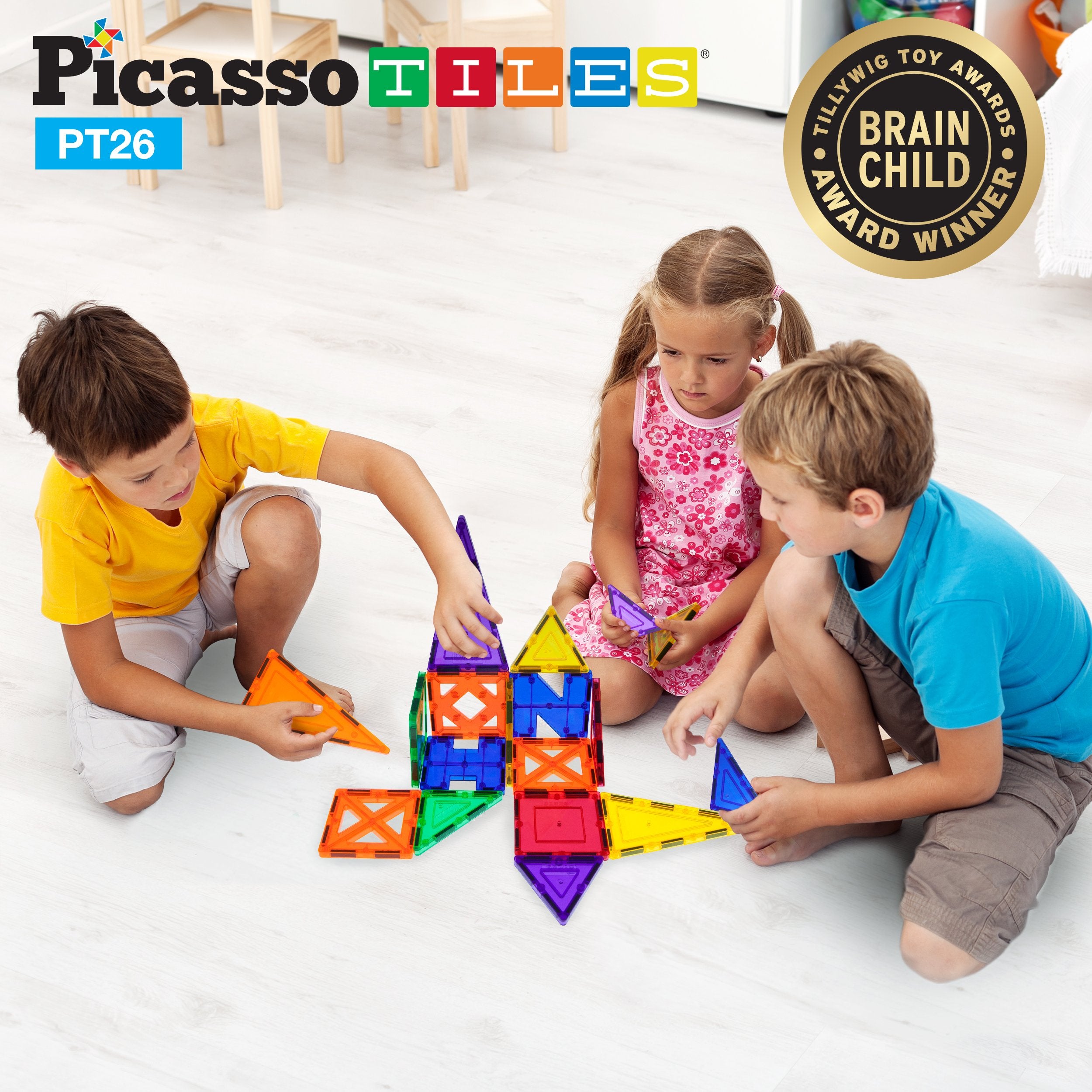 PicassoTiles STEM playtime kit supports collaborative learning in family and classroom settings.