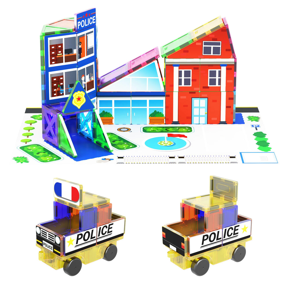PicassoTiles storage and cleanup aids tidy, kid-friendly organization after play.