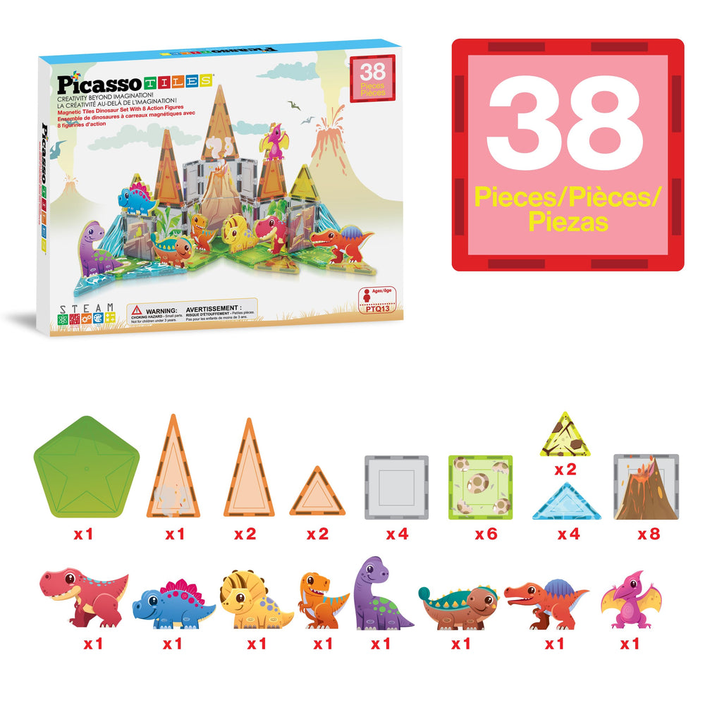 PicassoTiles universal compatibility: seamless connection with other brands enhances expandable playtime.