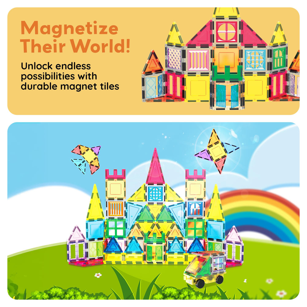 STEM-focused design supports early engineering and geometry exploration.