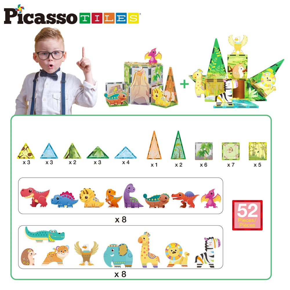 PicassoTiles 16 action figures invite storytelling and fine motor practice.